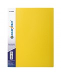 Папка 10 файлов "Darvish" желтая 500мкм