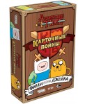 Настольная игра "Время приключений. Карточные войны. Финн против Джейка"