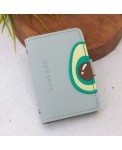 Визитница "Fruit avocado", green
