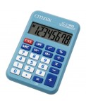 Калькулятор карманный Citizen LC-110NRBL, 8 разрядный, голубой