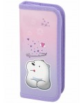 Пенал "White bear", 1 отделение, ламинированный картон, 19х9 см