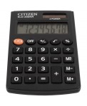 Калькулятор карманный "Citizen SLD-200NR", 8 разрядов, черный