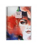 Скетчбук "Sketсhbook. Акварельный портрет", А5, 100 листов