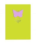 Книга для записей "Butterfly. Салатовый", А5, 80 листов