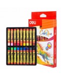 Масляная пастель Deli "ColoRun", 18 цветов