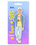 Фигурная магнитная закладка. BTS. RM