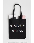 Сумка. Crap bag (черная, 38х43 см, длина ручек 58 см)