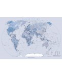Палiтычная карта свету 100х70 