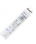Набор кистей "Azart-5" (белая синтетика; 3 шт)