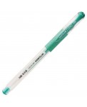 Ручка гелевая 0,7 мм,зеленый металлик