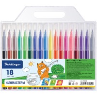 Фломастеры "Жил-был кот", 18 цветов