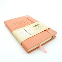 Ежедневник недатированный "Segment. Персиковый", А5, 136 листов