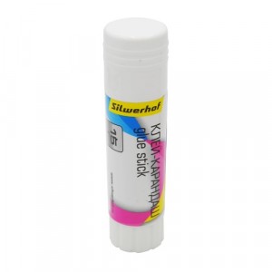 Клей-карандаш Silwerhof 433040-15 15гр ПВА термоусадочная упаковка