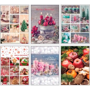 Пакет подарочный, бумажный, 38,1х27,3х10,2 см