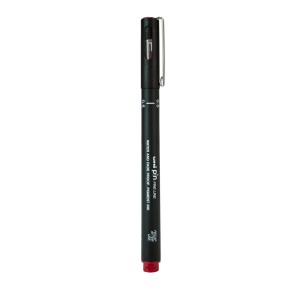 Ручка-линер, 0.5 мм, красная, PIN