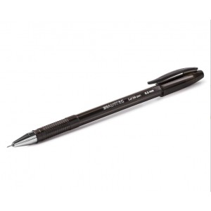 Ручка гелевая "Income", черная, корпус тонированный, игольчатый узел, 0,5 мм