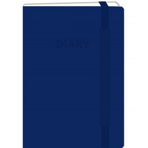 Ежедневник недатированный "Blank. Ночной синий", А5, 128 листов