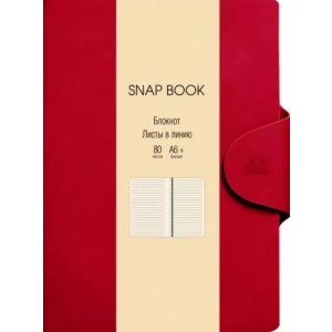 Блокнот для записей "Snap book. No 5", А6+, 80 листов
