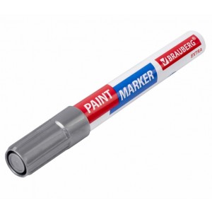 Маркер-краска лаковый Extra (paint marker), 4 мм, серебряный