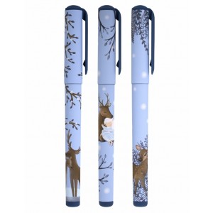 Ручка шариковая "DreamWrite. Олененок", синяя, 0,7 мм, в ассортименте