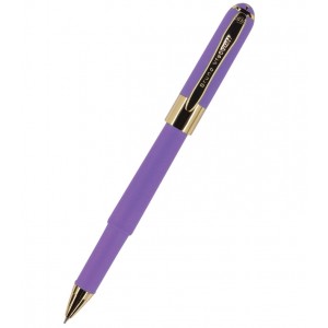 Ручка шариковая "Monaco", синяя, лавандовый корпус, узел 0,5 мм, линия 0,3 мм
