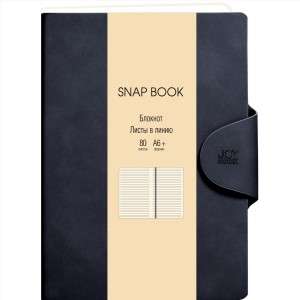 Блокнот для записей "Snap book. No 6", А6+, 80 листов