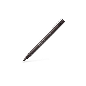 Ручка-линер, 0.5 мм, темно-серая, PIN
