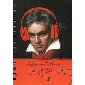 Скетчбук "Рисуй и слушай! Бетховен" (5427)