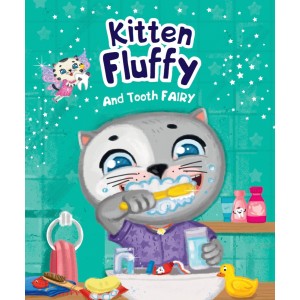 Kitten fluffy and tooth fairy (Котёнок Пух и Зубная фея)