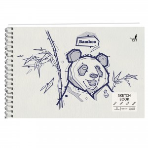 Скетчбук "Sketchbook. Panda book", 80 листов