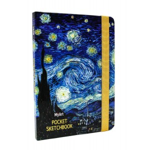 Pocket скетчбук "Ван Гог. Звёздная ночь"