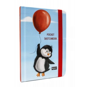 Pocket скетчбук. Пингвинёнок