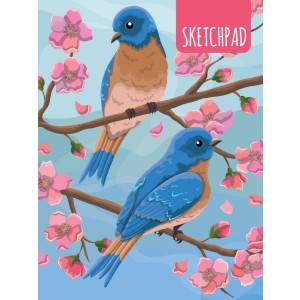 Скетчпад "Птицы", А5