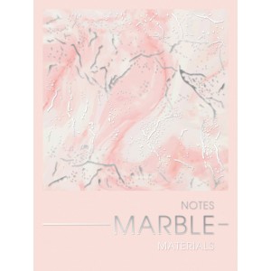 Блокнот "Materials. Marble", А6, 80 листов, точка