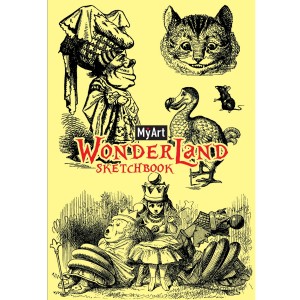 MyArt. Скетчбук "Wonderland sketchbook". В стране чудес