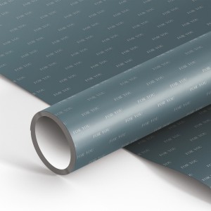 Упаковочная бумага "Duotone. PowderBlack-blue gradient", глянцевая, 70*100 см