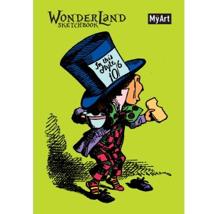 MyArt. Скетчбук "Wonderland sketchbook". Шляпник