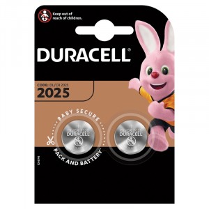 Батарейка "Duracell CR2025 3V", литиевая, 2BL