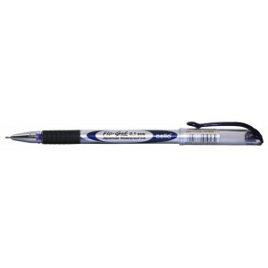 Ручка гелевая "Flo Gel Dlx", синяя, 0,5 мм