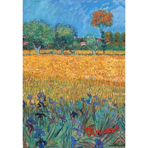 Обложка для паспорта. Ван Гог. Пшеничное поле (Арте)