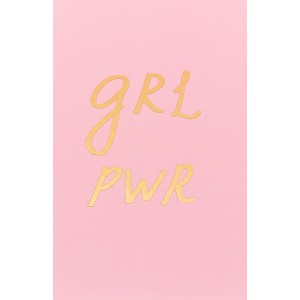 GirlUp/Блокнот. Girl Power (формат А5, тонированный блок, лента-ляссе)