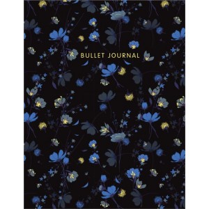 Блокнот в точку: Bullet Journal (полночные цветы, 144 л.)