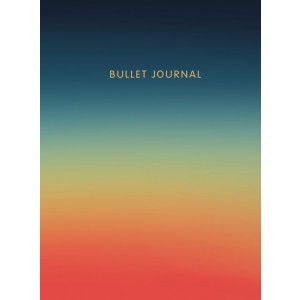 Блокнот в точку: Bullet Journal (закат, 160 л., с наклейками)