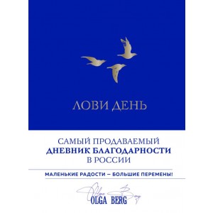 Лови день. Дневник благодарности (подарочное оформление с золотой фольгой)