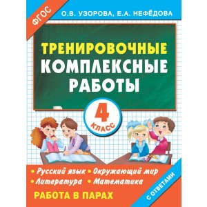Тренировочные комплексные работы. 4 класс