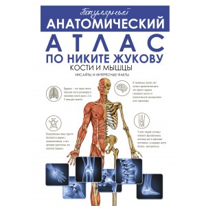 Популярный анатомический атлас по Никите Жукову: кости и мышцы. Инсайты и интересные факты
