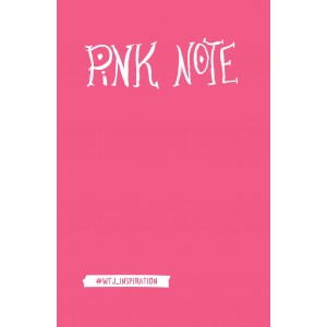 Pink Note. Романтичный блокнот с розовыми страницами (твердый переплет)
