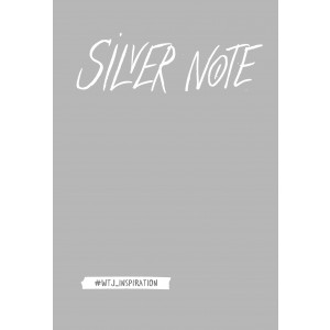 Silver Note. Креативный блокнот с серебряными страницами