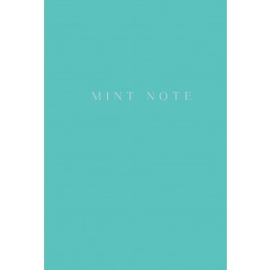 Mint Note. Стильный блокнот с "мятными" страницами