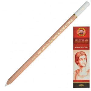 Карандаш меловой KOH-I-NOOR "Gioconda", белый